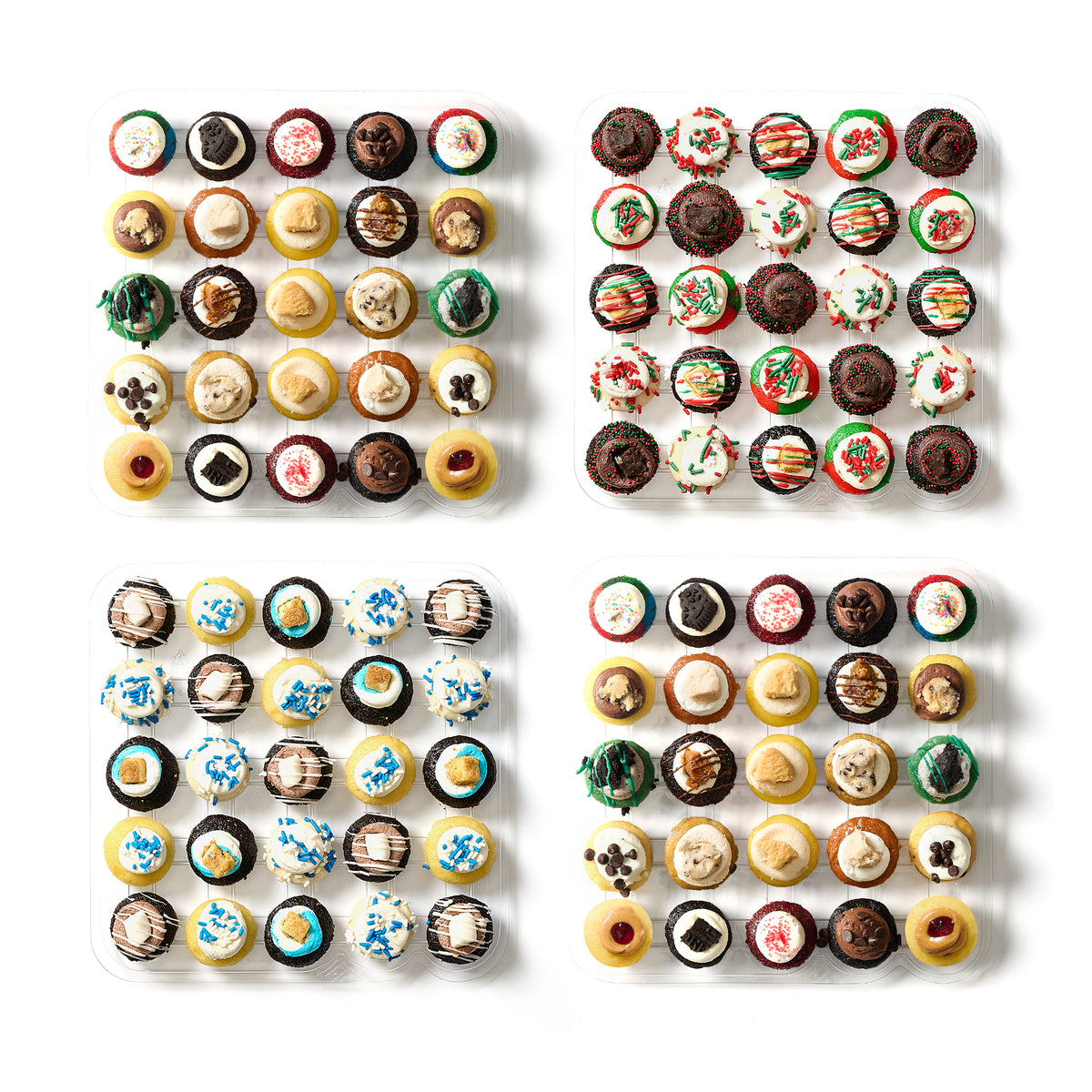 Holiday Party Cupcakes 100-Pack