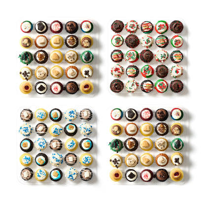 Holiday Party Cupcakes 100-Pack