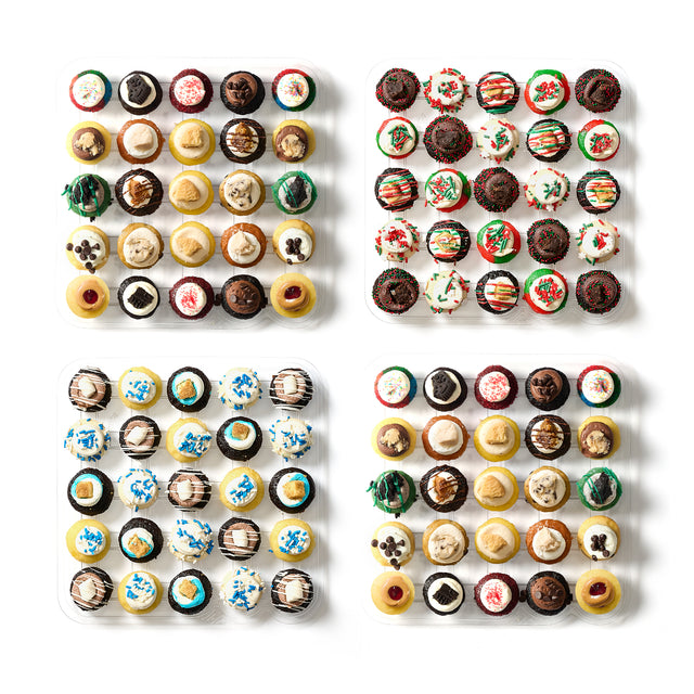 Holiday Party Cupcakes 100-Pack