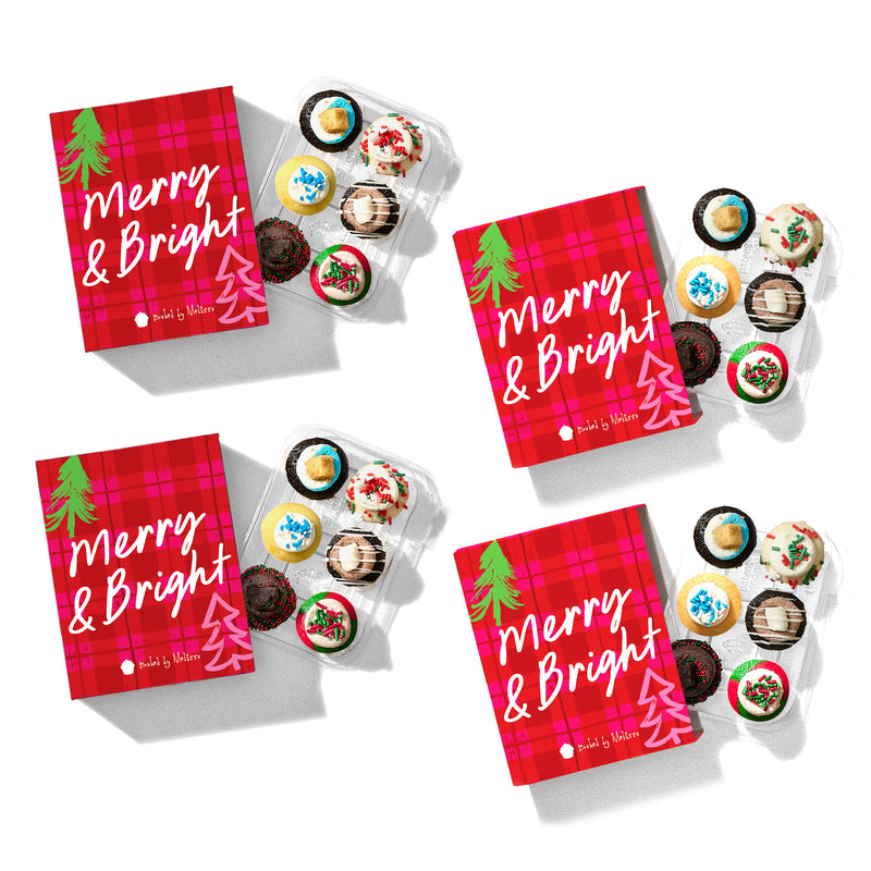 Merry & Bright Gift Box 6-Pack (Bundle of 4)