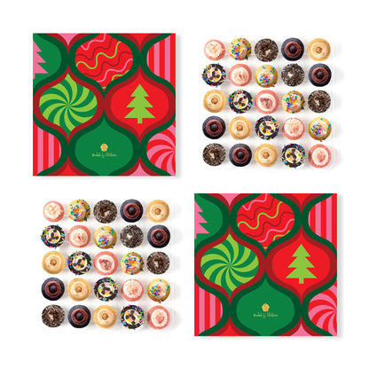 Christmas Gift Box 25-Pack w/ Vegan Cupcakes (Bundle of 2)