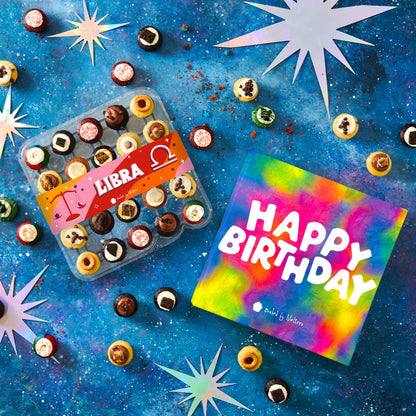 Birthday Gift Box 25-Pack w/ Zodiac Cupcakes