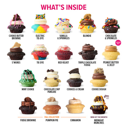 All the Flavors Cupcakes 50-Pack