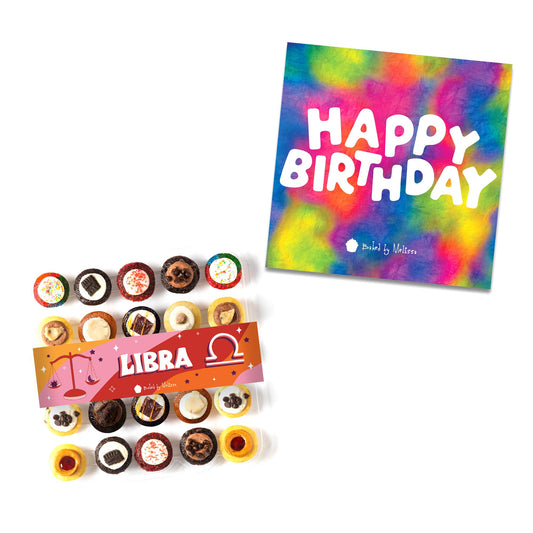 Birthday Gift Box 25-Pack w/ Zodiac Cupcakes