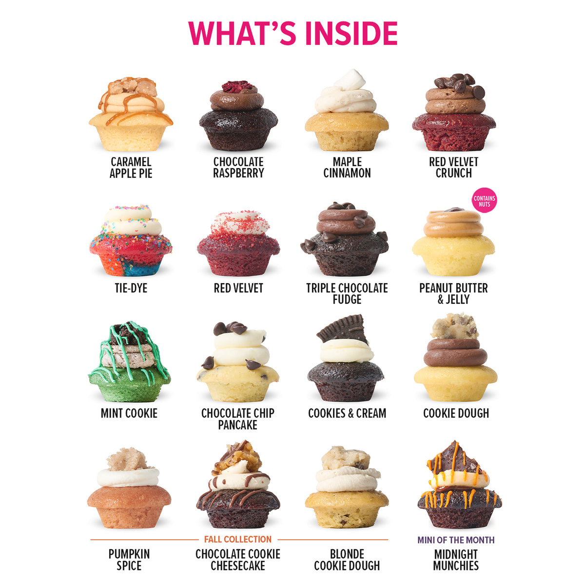 Friendsgiving Cupcakes 50-Pack