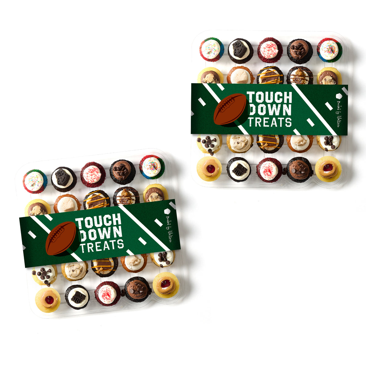 Football Cupcakes 50-Pack