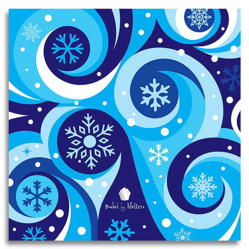 Blue Holiday Gift Box 25-Pack