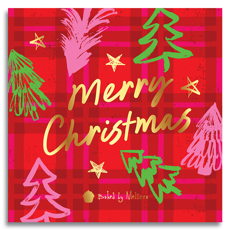 Red Holiday Gift Box 50-Pack