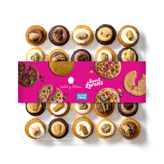 Sweet Loren's Cookie Cupcakes 25-Pack