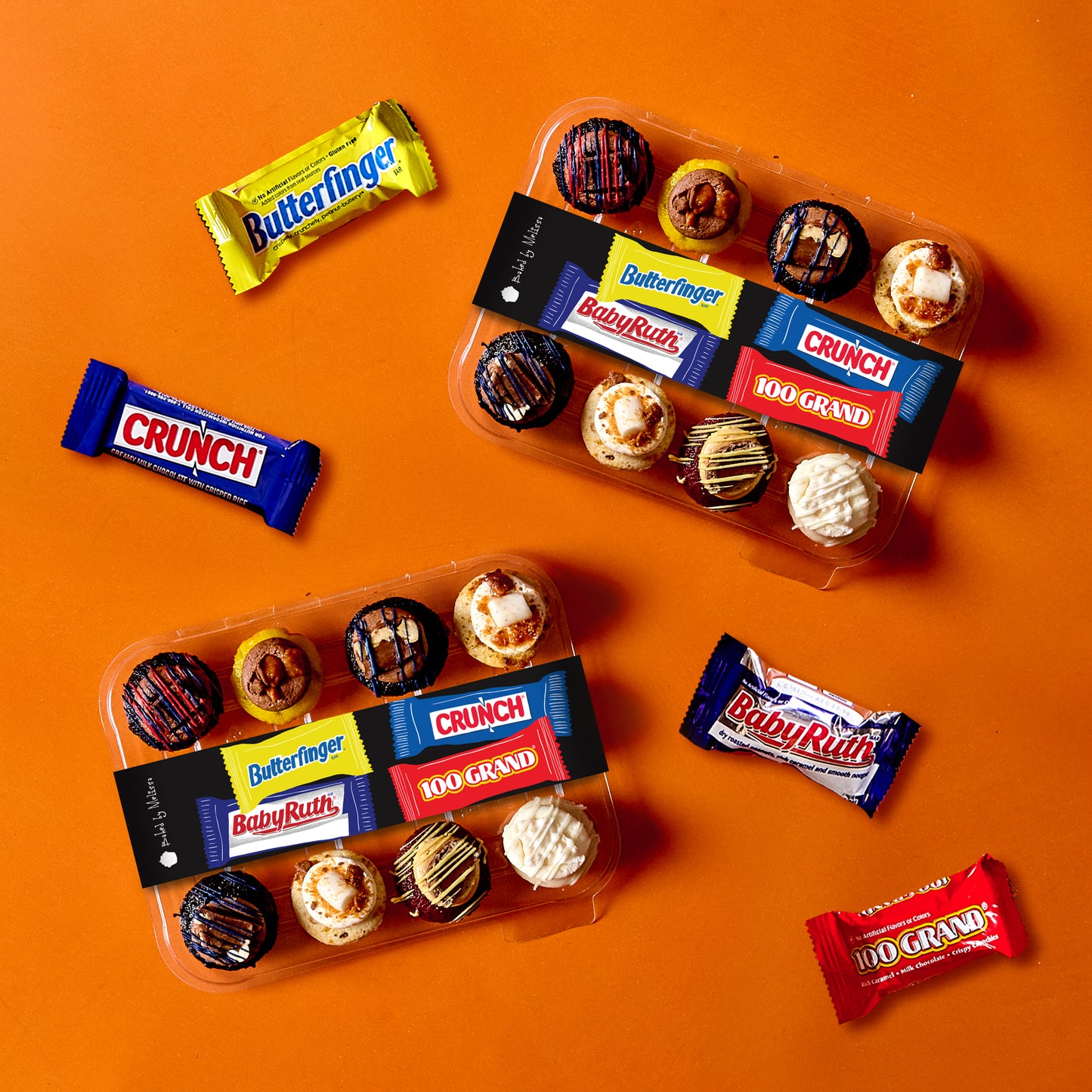 Candy Bar Cupcakes 12-Pack (Bundle of 2)