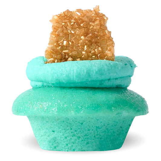 Teal Vanilla Cupcake