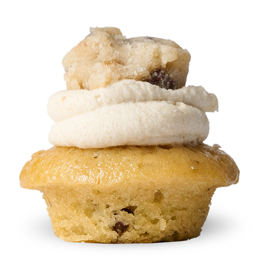 Blonde Cookie Dough Cupcake