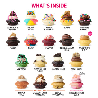 All the Flavors Cupcakes 50-Pack