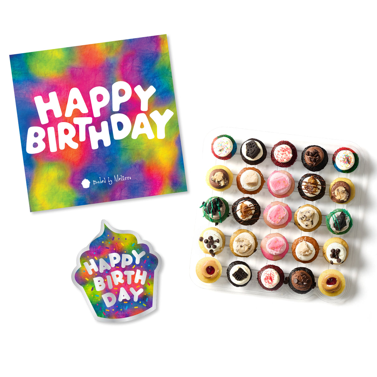 Birthday Essentials Gift Box 25-Pack & Birthday Card