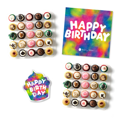 Groovy Birthday Gift Box 50-Pack & Card