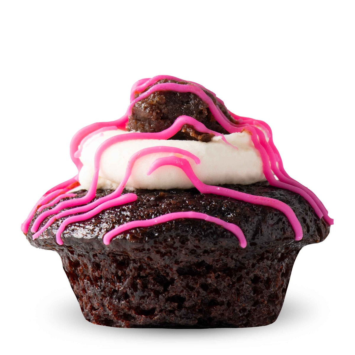 Salted Caramel Brownie Cupcake