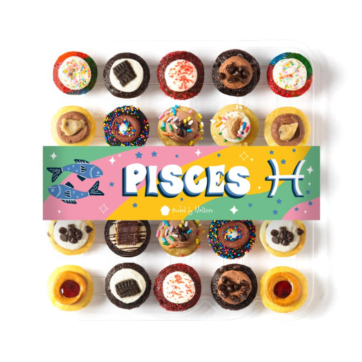 Pisces Cupcakes 25-Pack