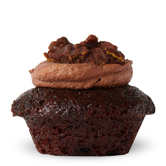Chocolate Crunch Bar Cupcake