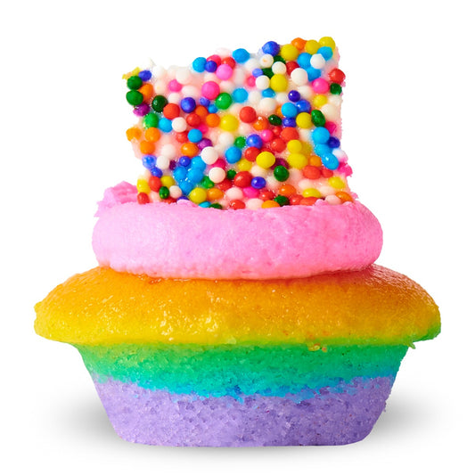 Rainbow Tie-dye Cupcake