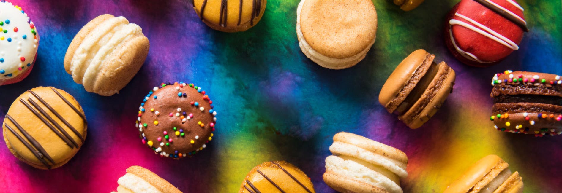 assortment of cupcakes
