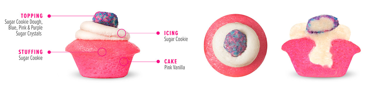 Sugar Cookie Dough Cupcake