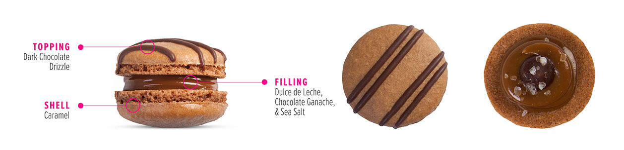 Salted Caramel Macaron