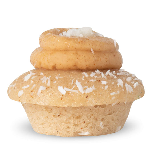 Coconut Almond Butter Cupcake
