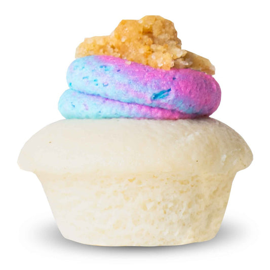 Tie-Dye S'mores Cupcake