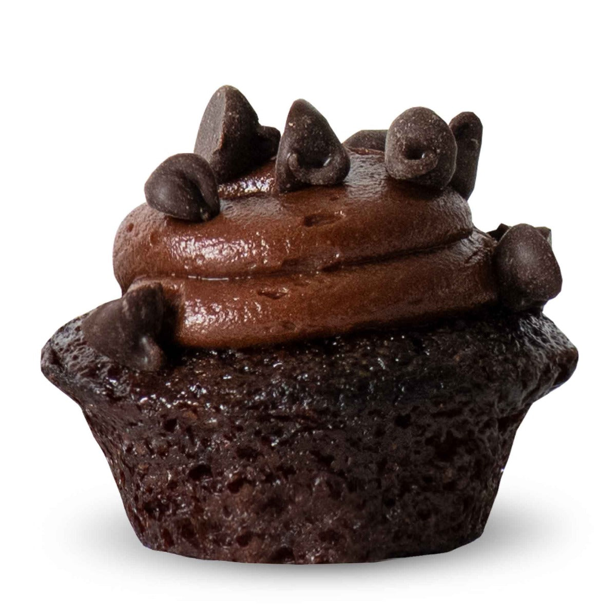 Triple Chocolate Fudge Cupcake