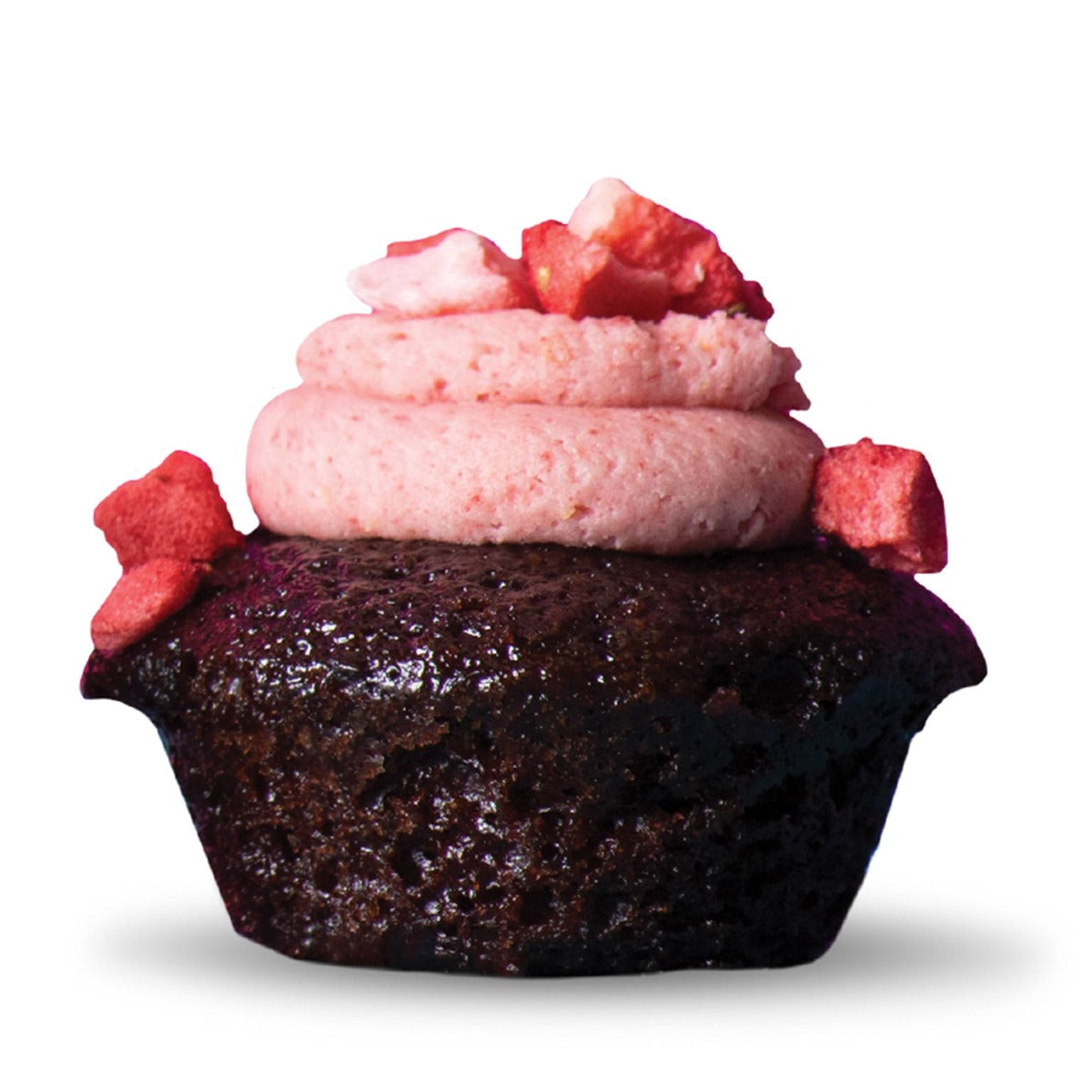 Chocolate Strawberry Cupcake