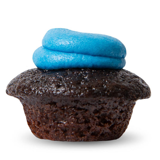 Weight Watchers Blue Chocolate Cupcake
