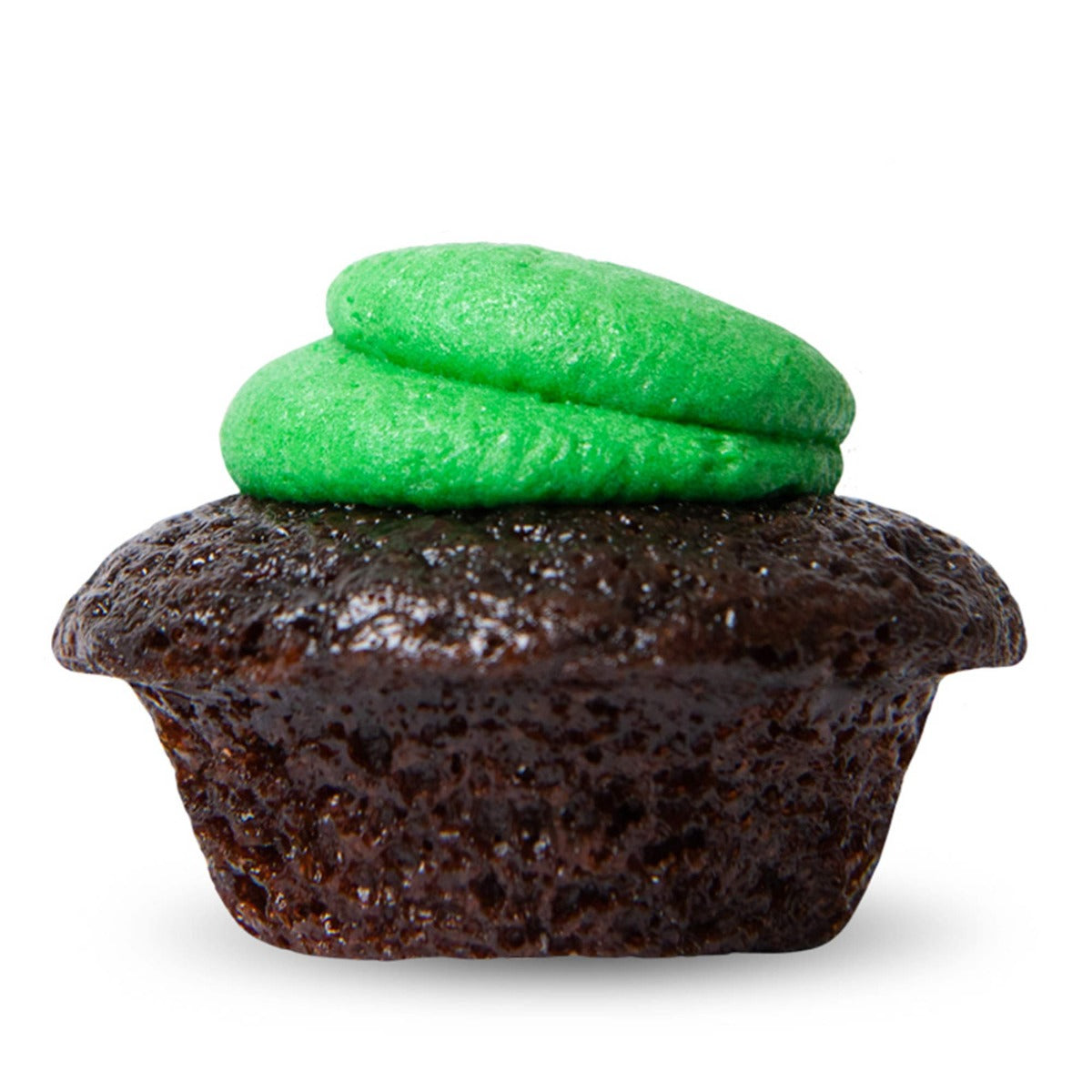 Green Chocolate Cupcake