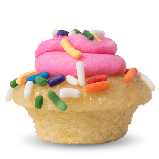 Pink Frosted Doughnut Cupcake