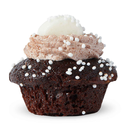 Caramel Hot Cocoa Cupcake
