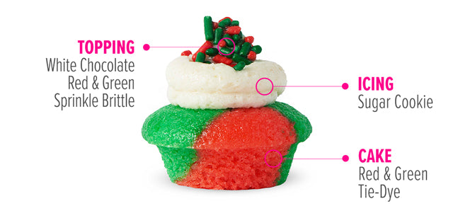 Christmas Sugar Cookie Cupcake