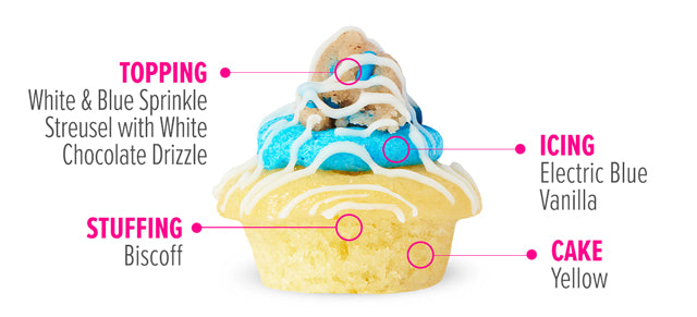 Festive Babka Cupcake