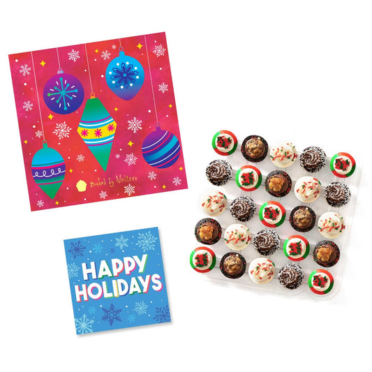 Holiday Card & Holly Jolly Gift Box 25-Pack