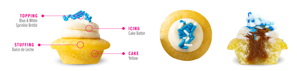 Caramel Cake Batter Cupcake