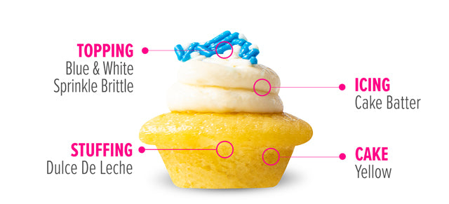 Caramel Cake Batter Cupcake