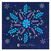 Holiday Blue Gift Box 50-Pack