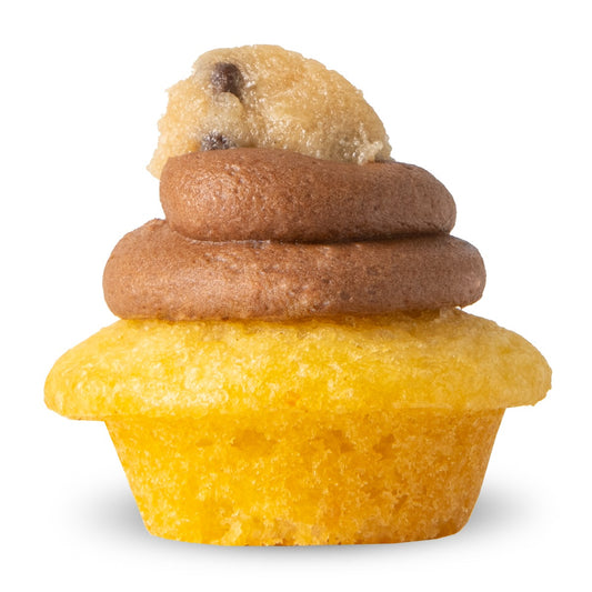 Gluten Free Cookie Dough Cupcake
