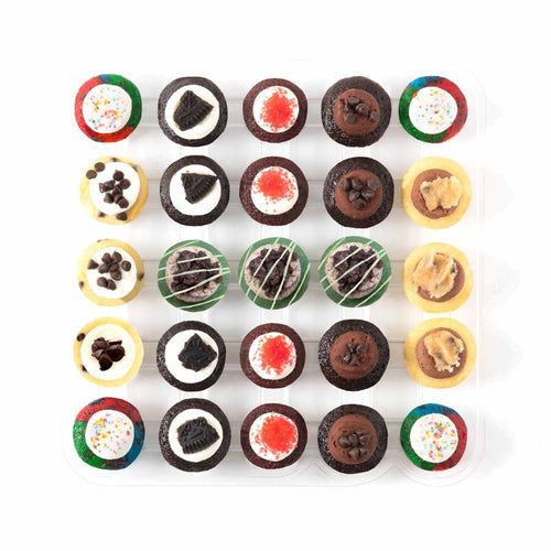 Image of the PSOG Party Safe Original Greats Cupcakes 25-Pack cupcake assortment