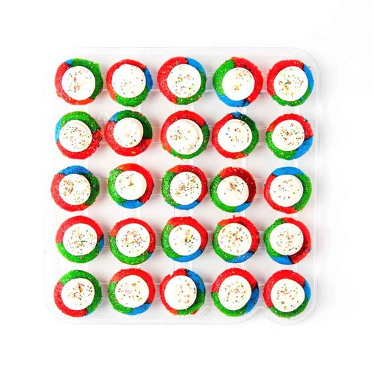 Tie-Dye Cupcakes 25-Pack