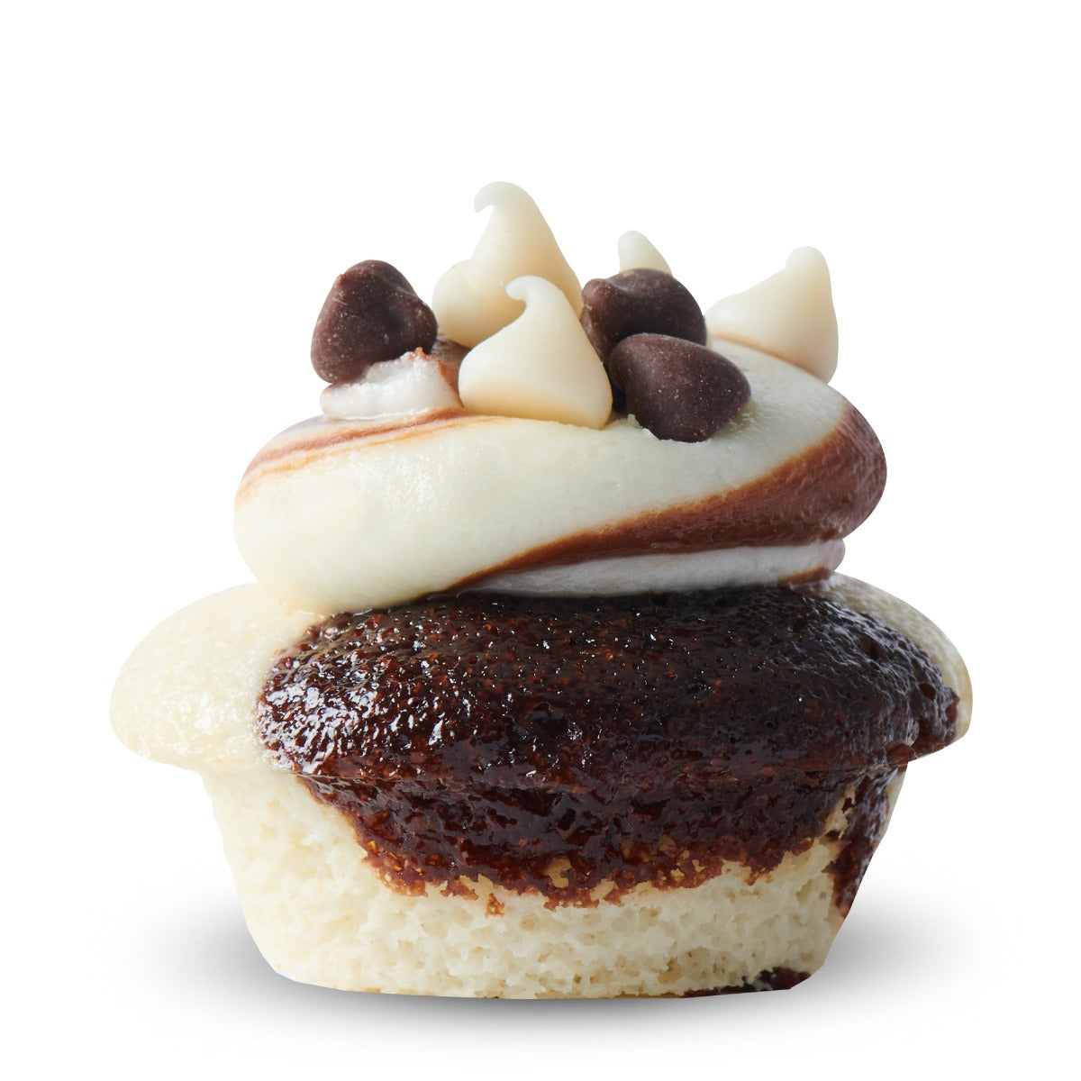 Black & White Cookie Cupcake