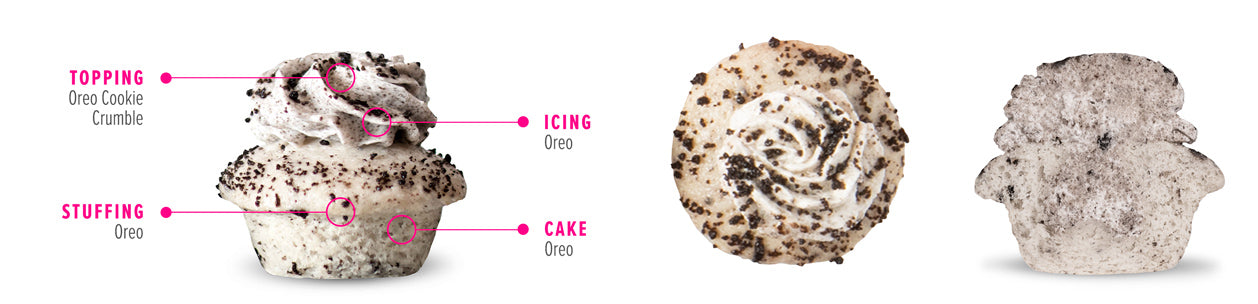 Triple Cookies & Cream Cupcake