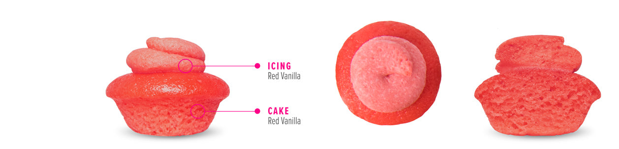 Red Vanilla Cupcake
