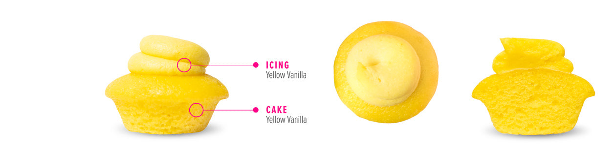 Yellow Vanilla Cupcake