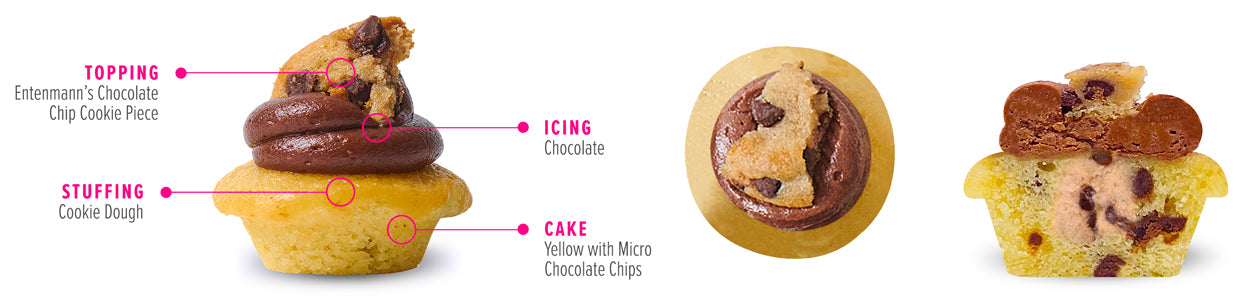 Chocolate Chip Cookie Cupcake