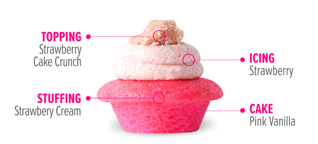 Strawberry Eclair Cupcake