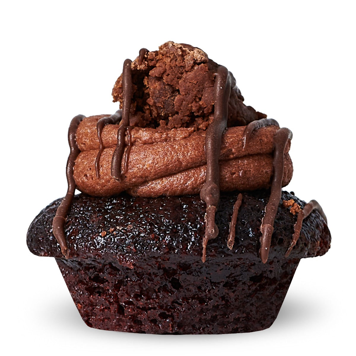 Chocolate Fudge Brownie Cupcake